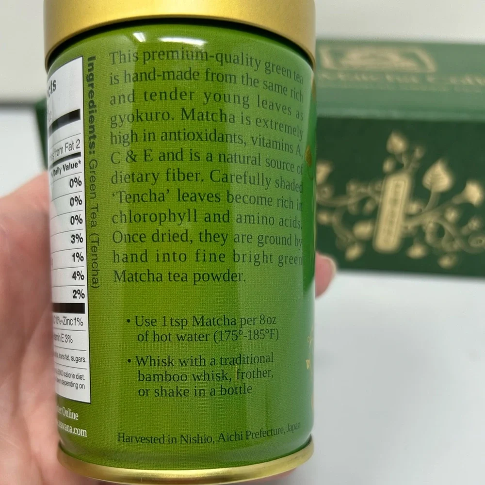 Teavana NIB Imperial Matcha Collection Ceremonial Green Tea Set-Bowl Whisk Tea - Picture 9 of 15